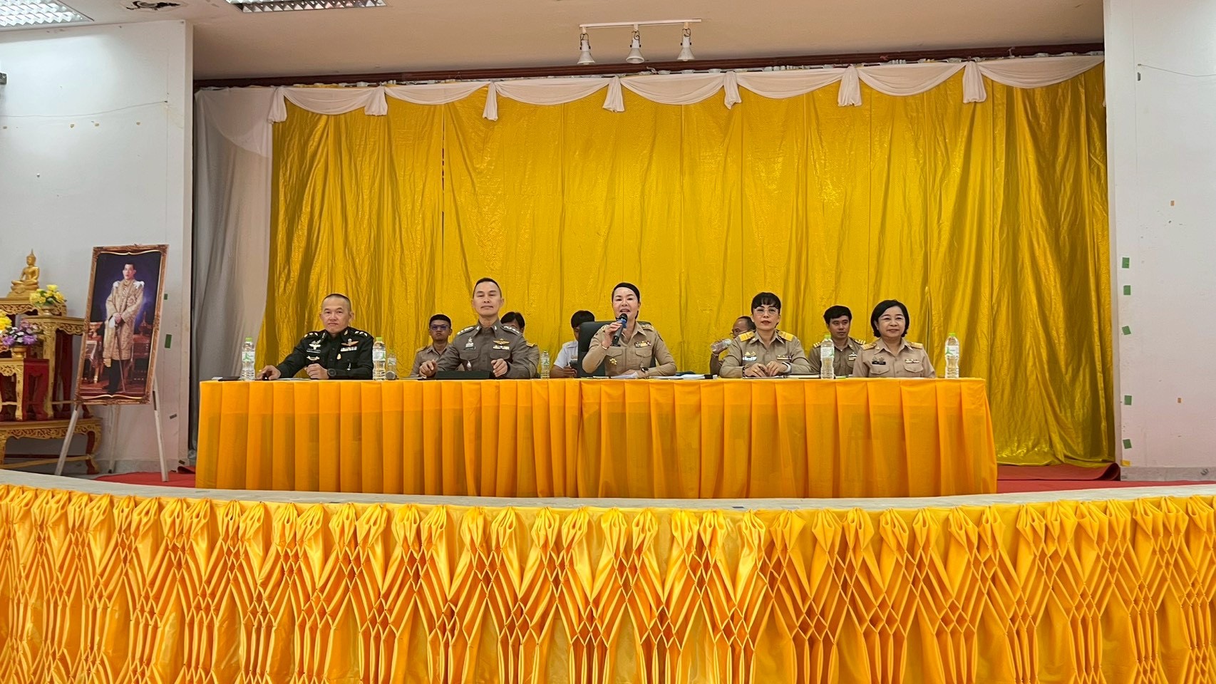 พช.พรรณานิคม จ.สกลนคร ร่วมการประชุมหัวหน้าส่วนราชการ และกำนันผู้ใหญ่บ้าน อำเภอพรรณานิคม ประจำเดือนธันวาคม 2568