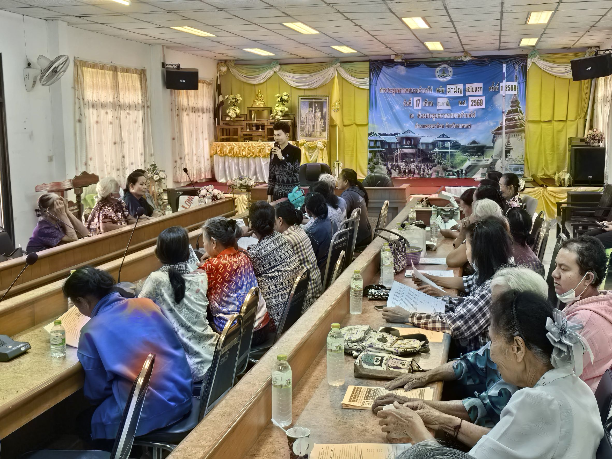พช.พรรณานิคม : ร่วมโครงการเสริมพลังชีวิตผู้สูงอายุ และเตรียมความพร้อมสู่สังคมสูงวัยจังหวัดสกลนคร