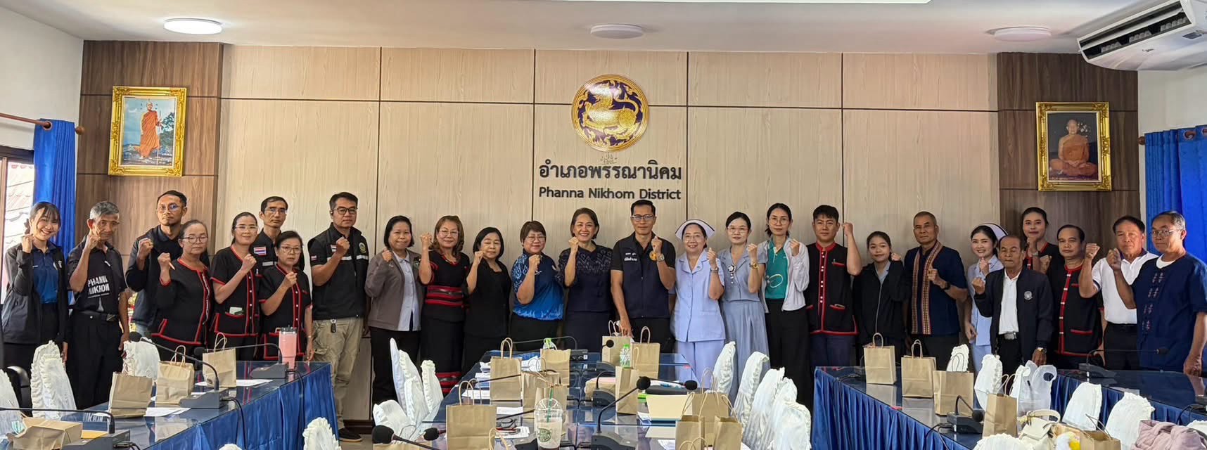 พช.พรรณานิคม : ร่วมบูรณาการภาคีเครือข่าย ขับเคลื่อนมาตรการป้องกันการกระทำความผิดซ้ำ เสริมสร้างชุมชนปลอดภัยอย่างยั่งยืน